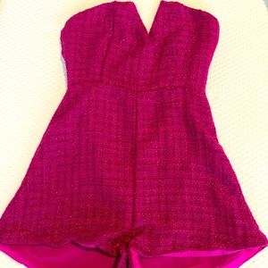 Magenta Romper